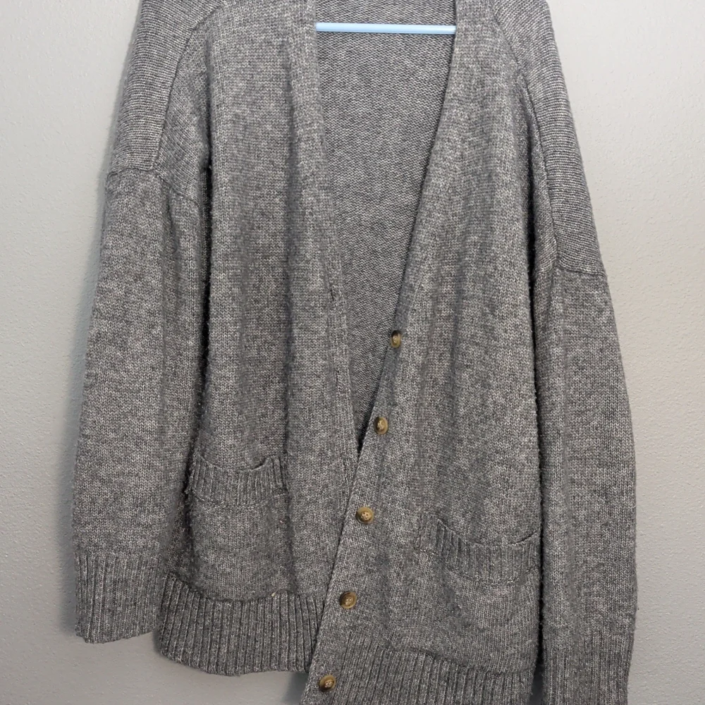 Gray Ella Moss Cardigan